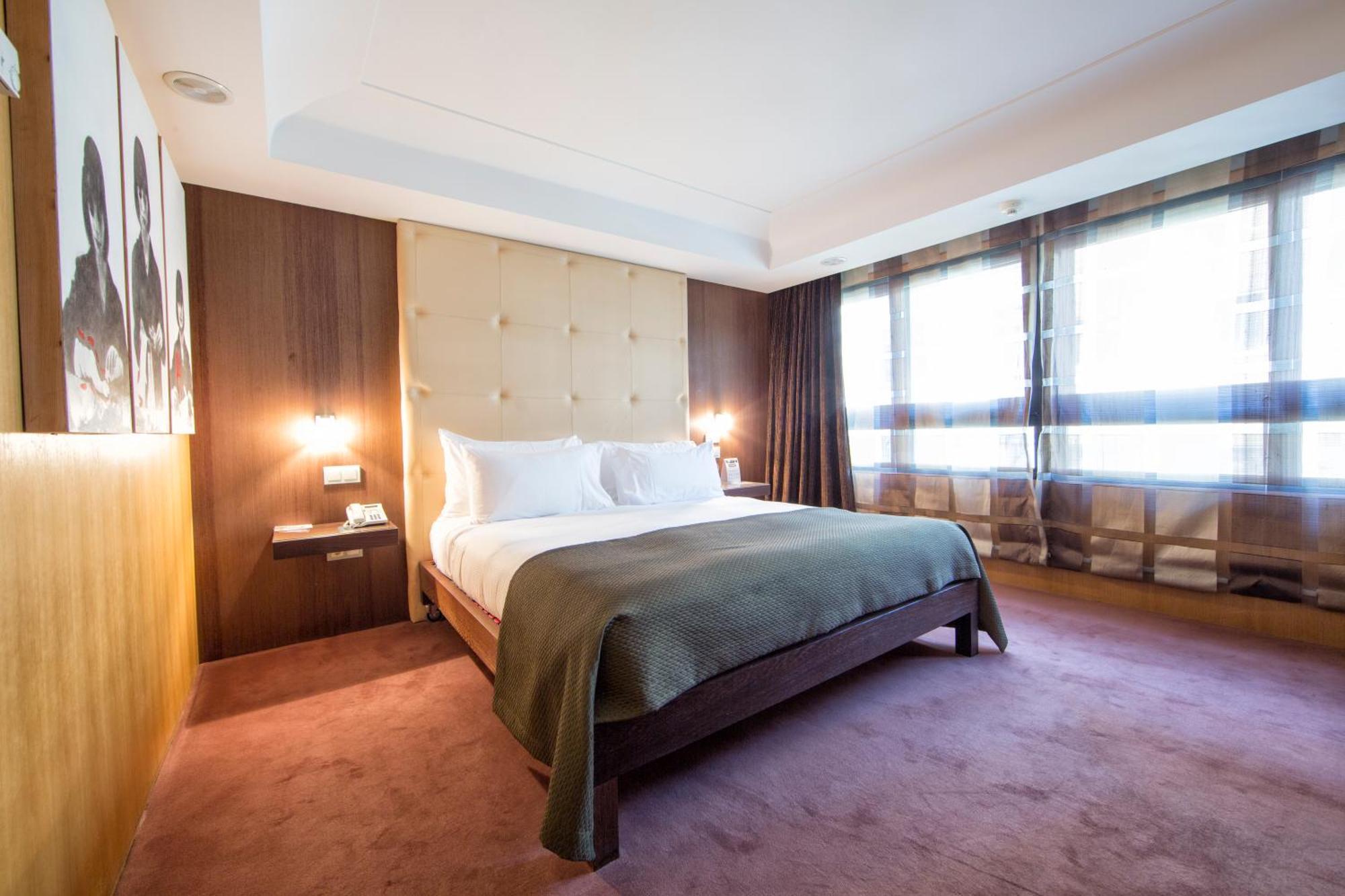 Hotel Eurostars Araguaney Santiago de Compostela Pokoj fotografie A room at the hotel