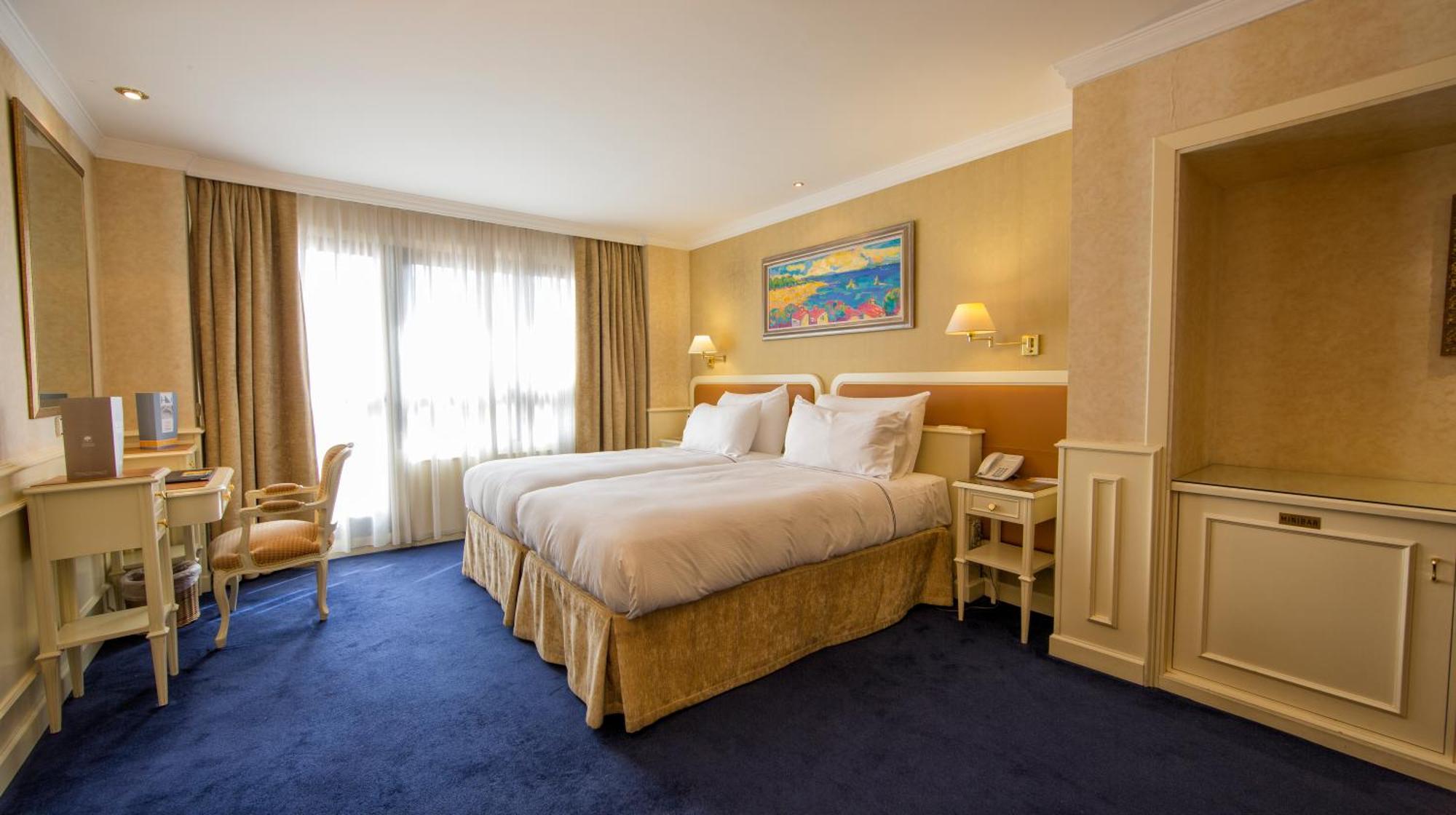 Hotel Eurostars Araguaney Santiago de Compostela Pokoj fotografie A room at the hotel