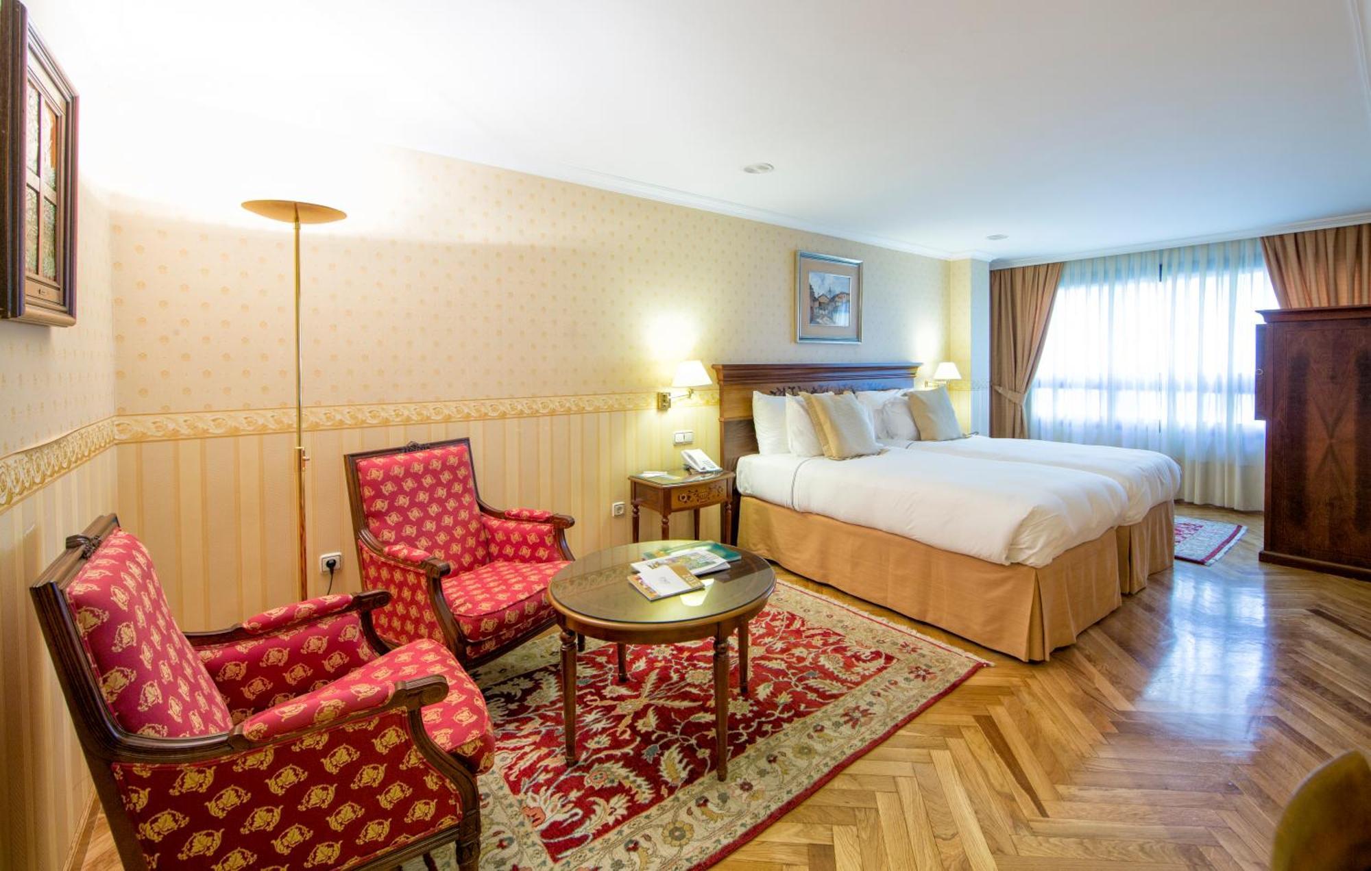 Hotel Eurostars Araguaney Santiago de Compostela Pokoj fotografie A room at the hotel