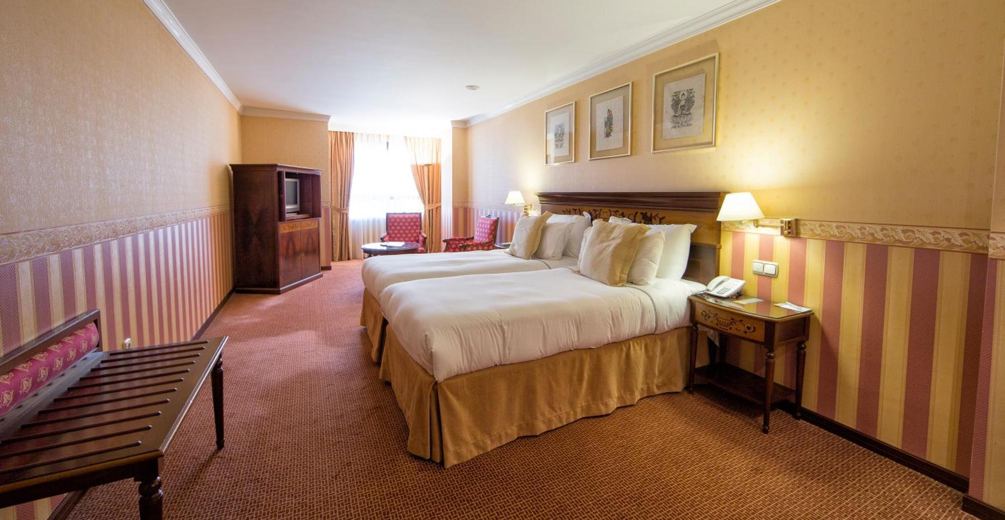 Hotel Eurostars Araguaney Santiago de Compostela Pokoj fotografie A room at the hotel